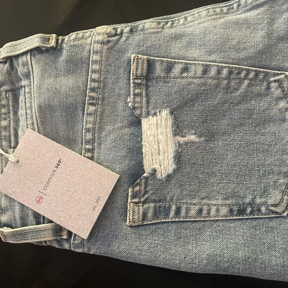 AG Adriano Goldschmied Alexxis High Waist Straight Jeans Size 25 NWT $249 - Picture 12 of 13